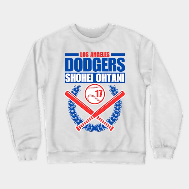 LA Dodgers Ohtani 17 Baseball Crewneck Sweatshirt by ArsenBills
